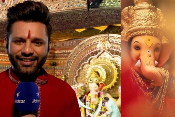 Rahul Vaidya ने रचा इतिहास: लालबागचा राजा में प्रस्तुति देने वाले बने पहले गायक