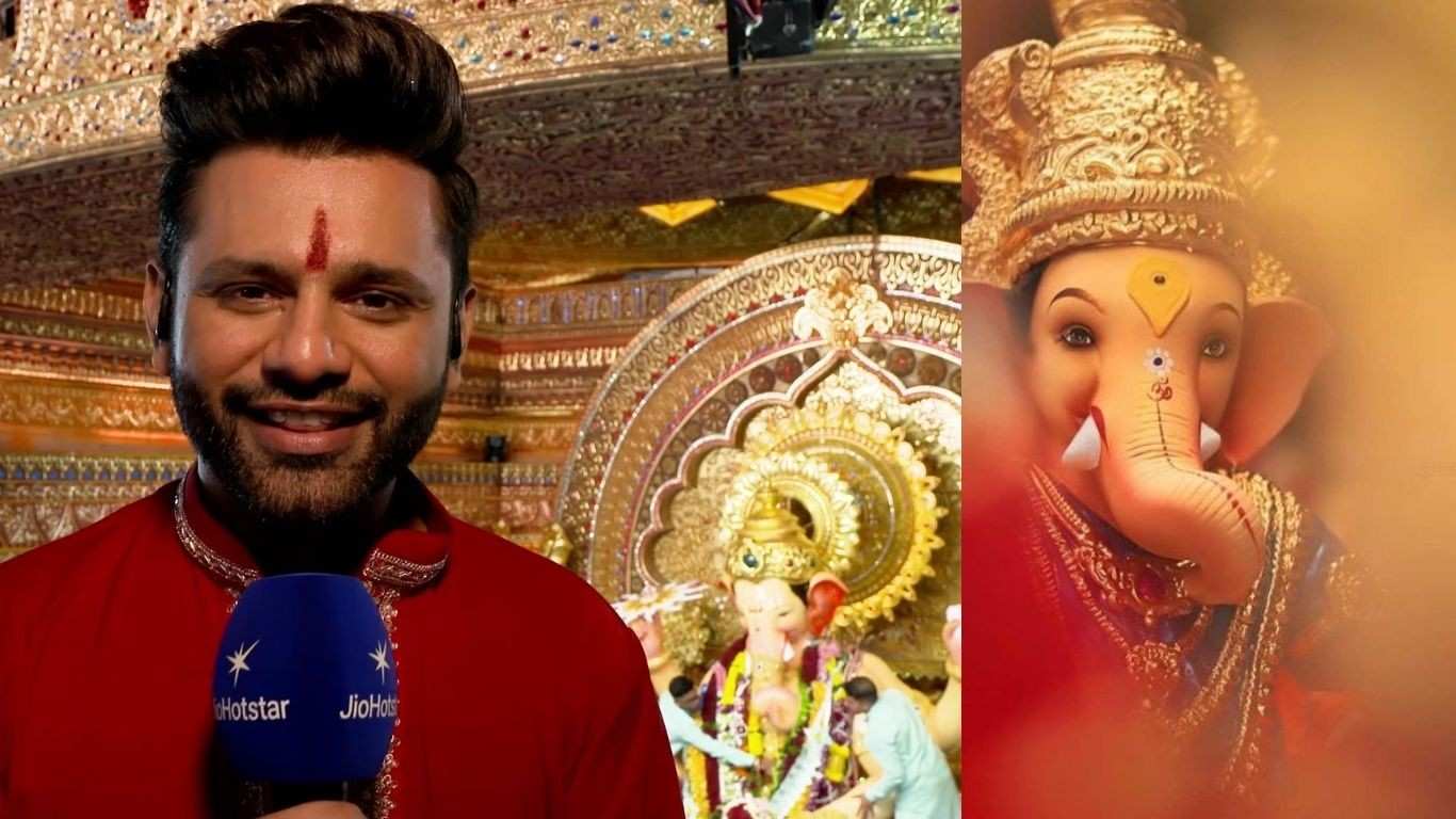 Rahul Vaidya ने रचा इतिहास: लालबागचा राजा में प्रस्तुति देने वाले बने पहले गायक