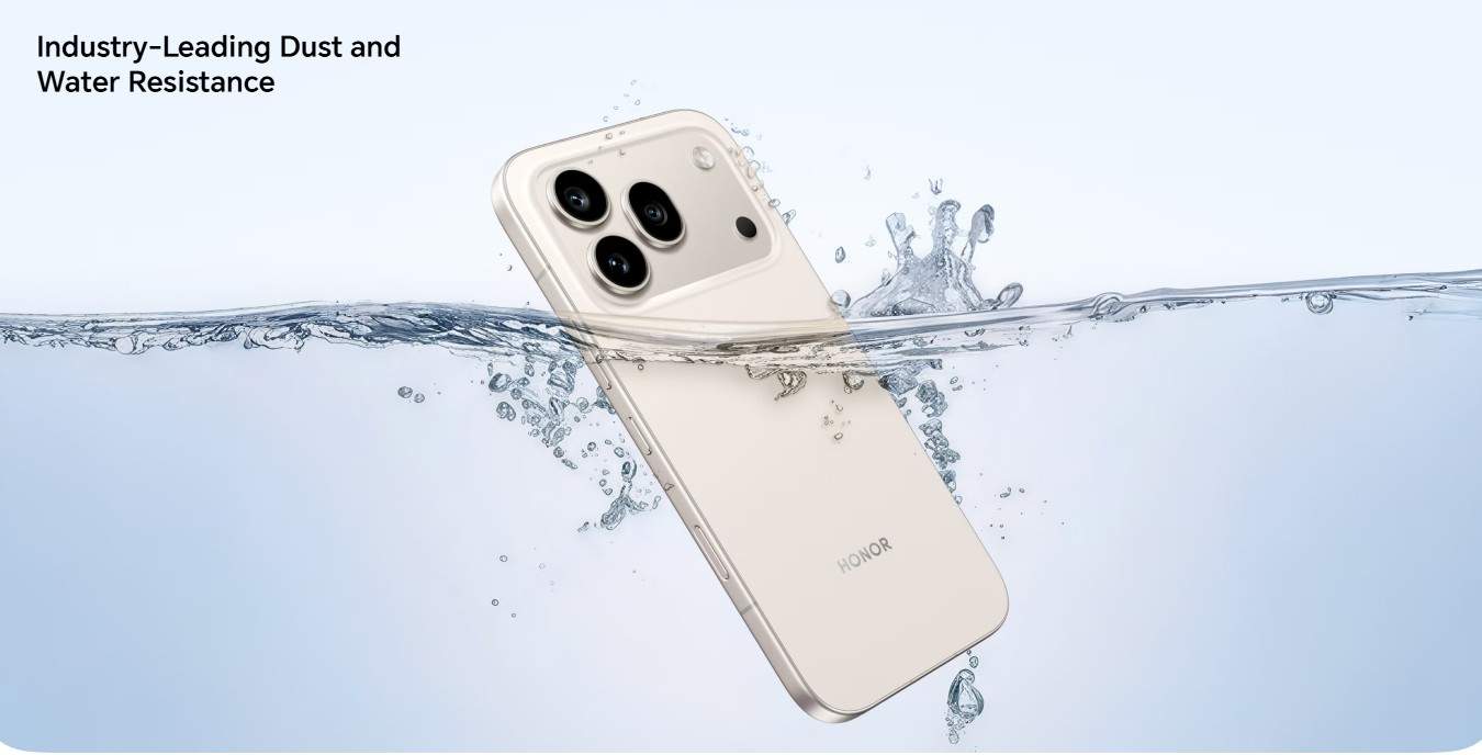 honor 600 pro dust and water resistance